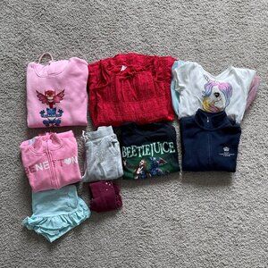SOLD Ralph Lauren, Benetton, Abercrombie, HM&S 6-8yr girl set  (10 pieces)